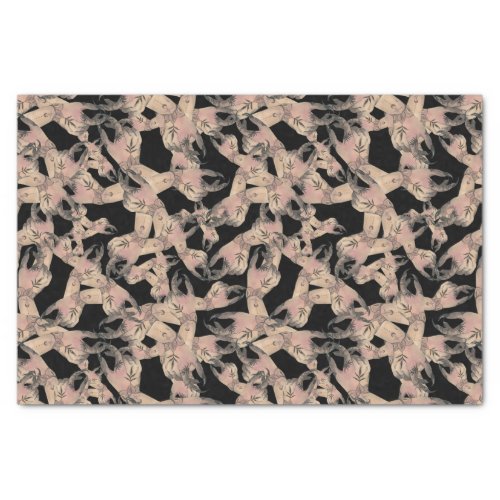 Spooky Witch Hands Pattern Halloween Tissue Paper