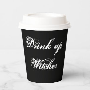 Spooky Witches Halloween Paper cup