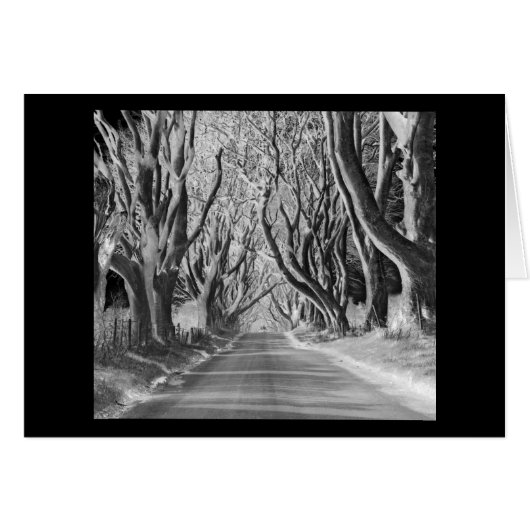 Spooky wood cards (Front Horizontal)