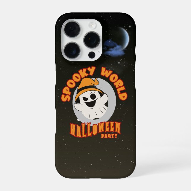Spooky World Halloween Party | Iphone Case (Back)