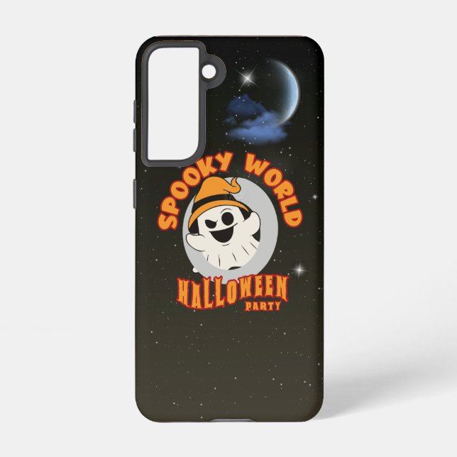 Spooky World Halloween Party | Samsung Galaxy Case (Back)