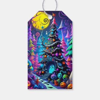 Spooky Xmas Gift Tags