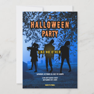 Spooky Zombie Graveyard Halloween Party
