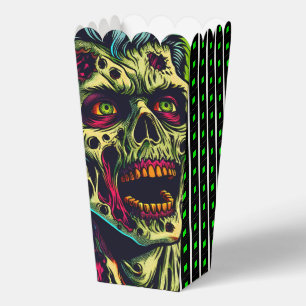 Spooky Zombie Halloween Party Favor Boxes