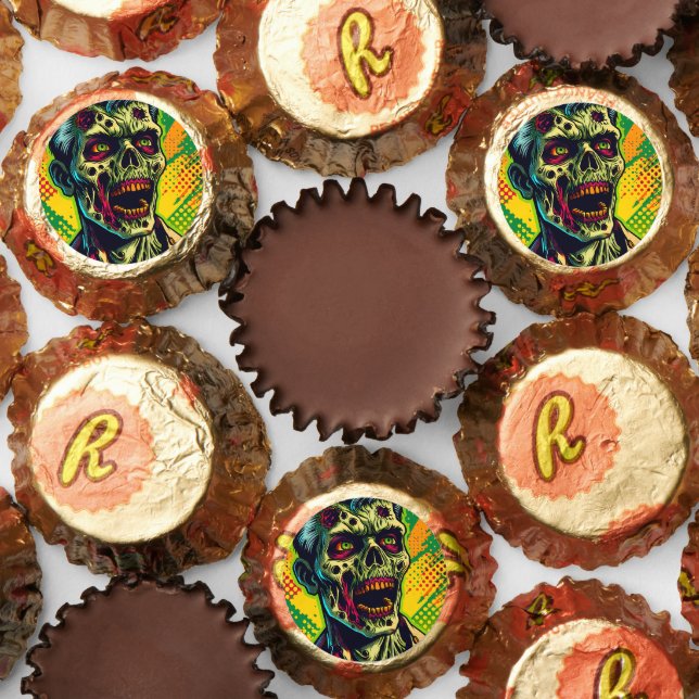 Spooky Zombie Halloween Party Reese's Peanut Butter Cups (Assorted)
