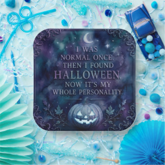 SpookySarcasm Paper Plates