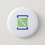 Spool Designs Logo Button at Zazzle