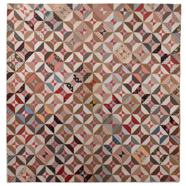 Spool quilt cloth napkin (Front)