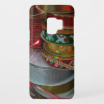 Spools of Christmas Ribbon Holiday Red and Gold Case-Mate Samsung Galaxy S9 Case