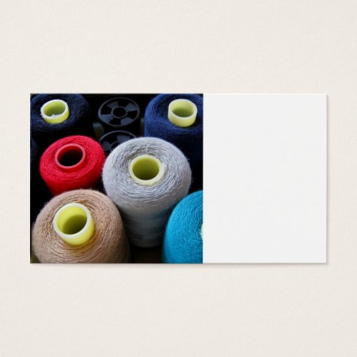 Spools of Yarn Business Card Templates