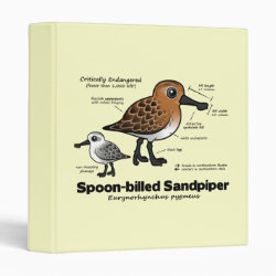 Spoon-billed Statistics Avery Signature Binder 8.5x11