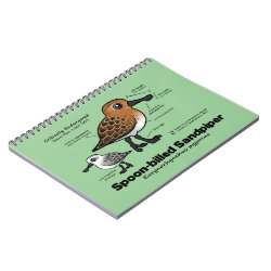 Spoon-billed Statistics Photo Notebook (6.5
