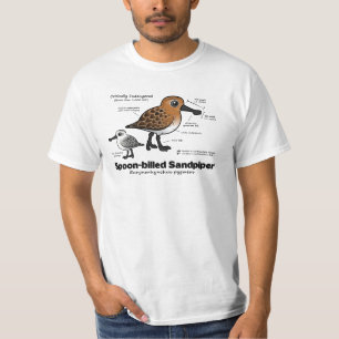 Spoon-billed Sandpiper Statistics T-Shirt