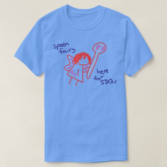 Spoon Fairy  T-Shirt (Design Front)
