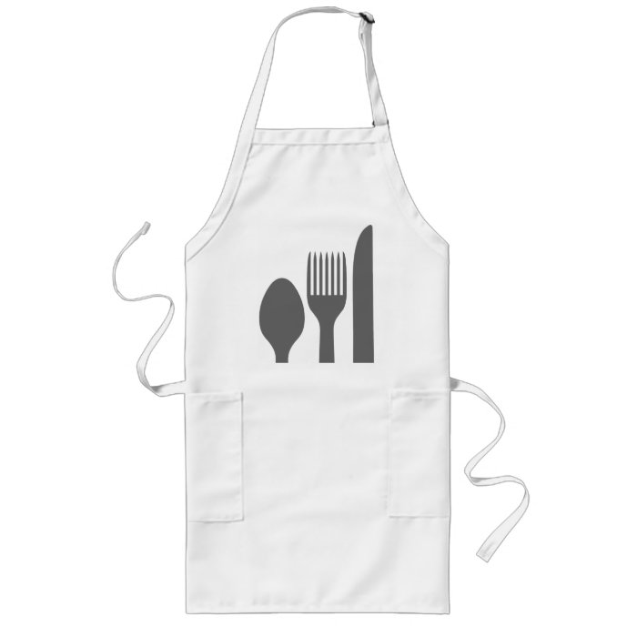 Spoon, Knife & Fork Graphic Aprons