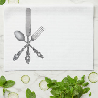 Spoon, Knife, Fork - Kitchen Towel