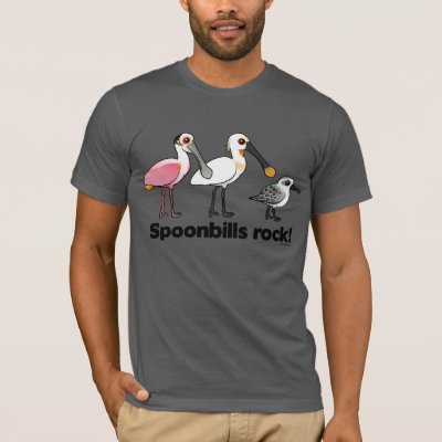 Spoonbills Rock! T-Shirt