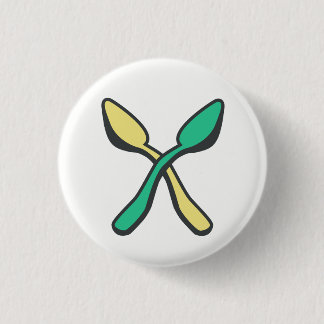 Spoonie Awareness Spoon Theory Recolor Pinback Button