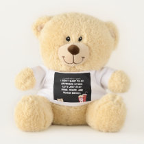 Spoonie cards & gifts I Understand  Teddy Bear