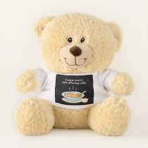 Spoonie cards & gifts Sick of being Sick  Teddy Bear