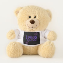 Spoonie cards & gifts Trying To Understand  Teddy Bear
