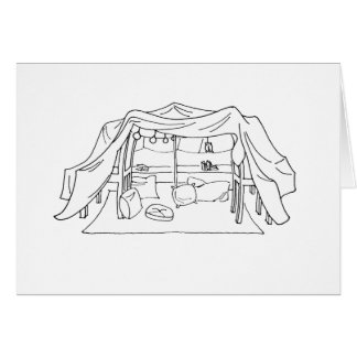 Spoonie-Pillow/Blanket Fort-Chronic Illness Cards