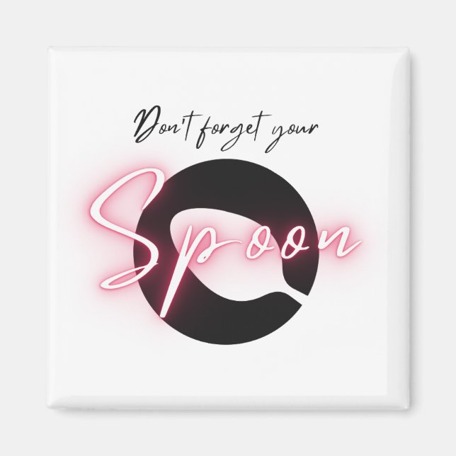Spoonie Sister Magnet (Front)