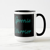Spoonie Warrior Ringer Mug
