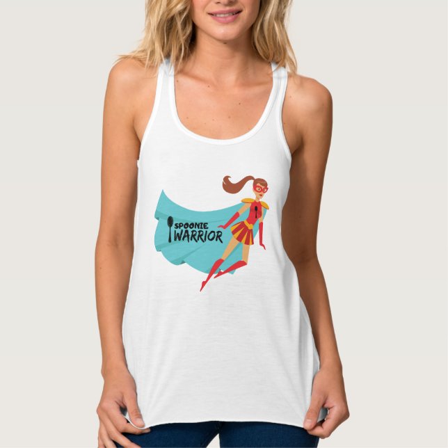 Spoonie Warrior Tank Top (Front)