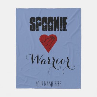 Spoonie Warrior with Heart - Customizable