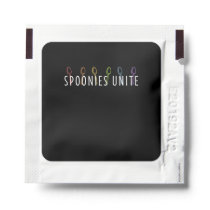 Spoonies Unite Cute Spoon Theory Chronic Pain Prin Hand Sanitizer Packet