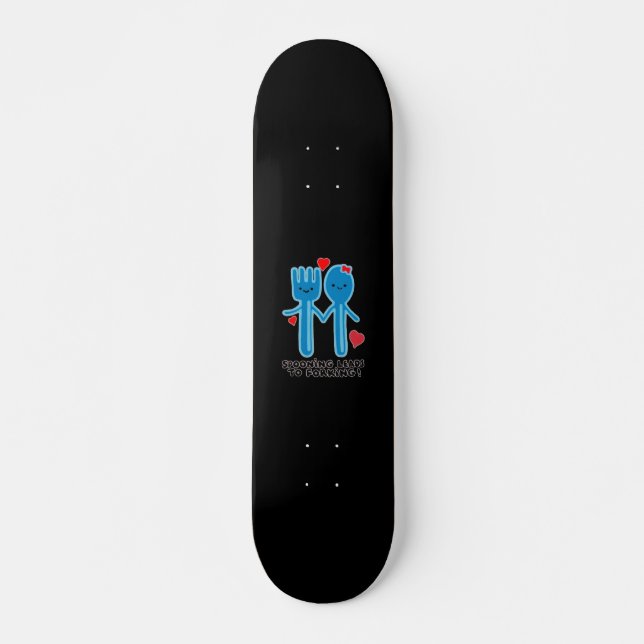 Spooning Leads 2 Comp Skateboard Deck (Front)