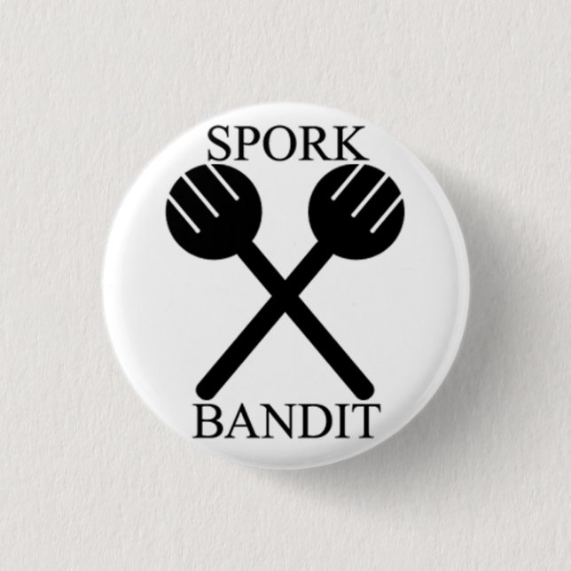 Spork Bandit Button (Front)
