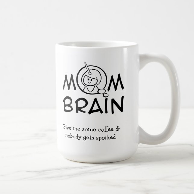 Spork Coffee Mug (Right)