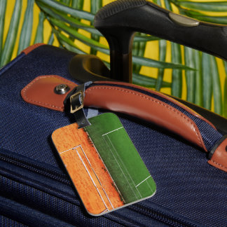 sport and color luggage tag
