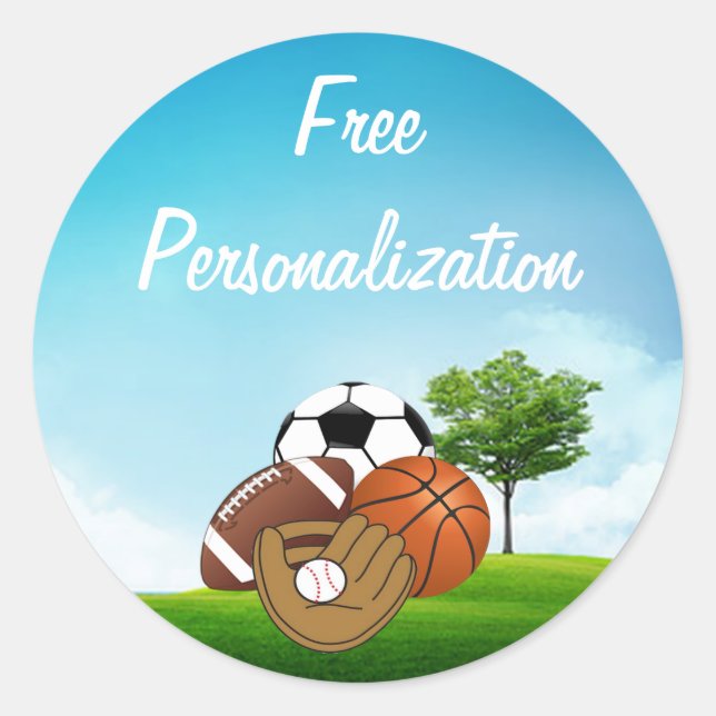 Sport Balls Sticker Pack (Front)