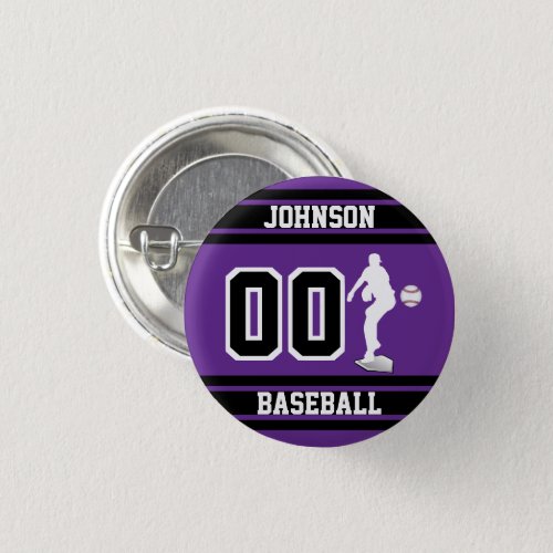 Sport Baseball _ Pitcher _ Purple Button