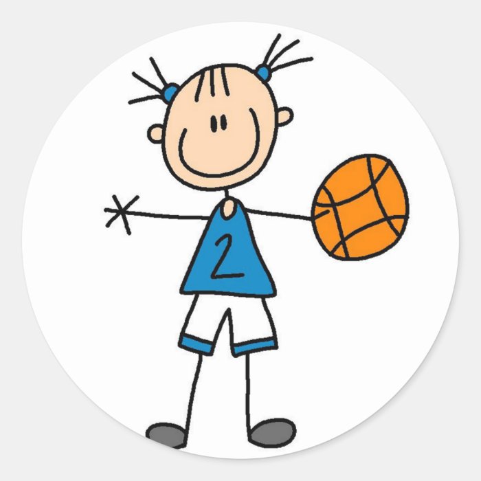 Sport Basketball Sticker Zazzle