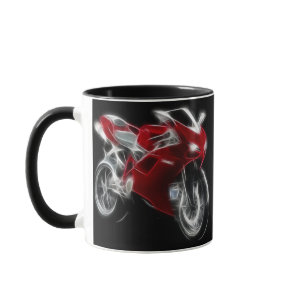 Sport Bike Racing Motorcycle Mug