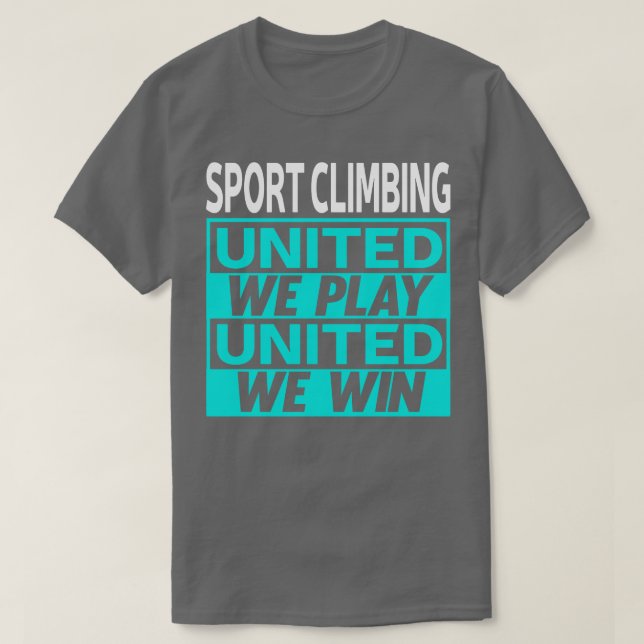 Sport Climbing T-Shirt (Design Front)
