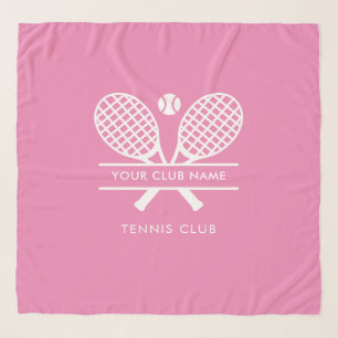 Sport Club Name Tennis Team Coach Custom Scarf
