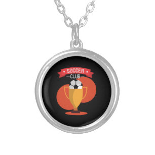 Sport Day Silver Plated Necklace