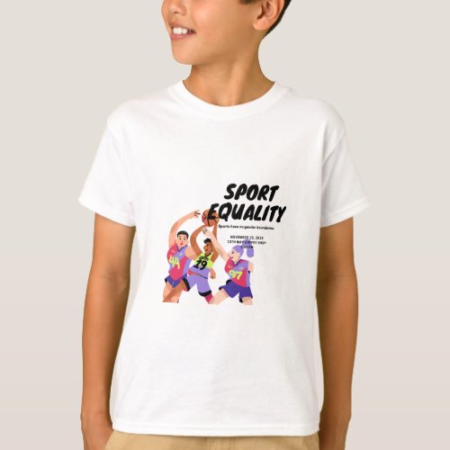 Sport Equality â Sport   T_Shirt