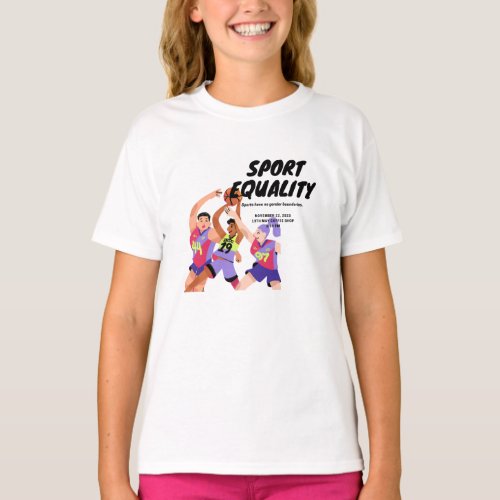 Sport Equality â Sport  T_Shirt