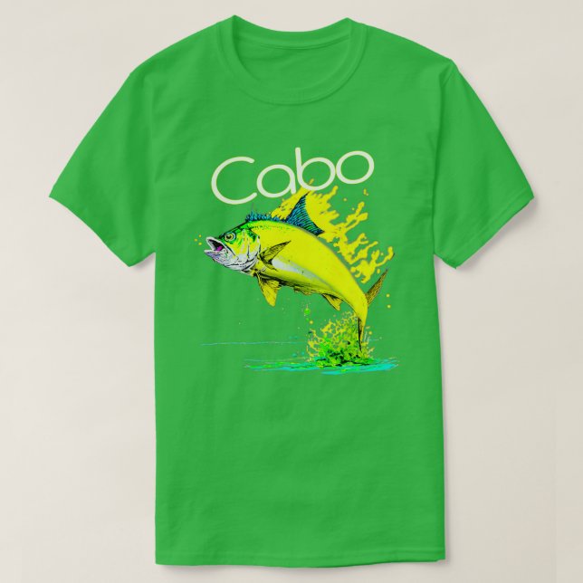 Sport Fishing Cabo San Lucas  T-Shirt (Design Front)