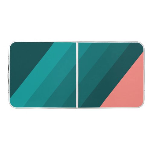 Sport Flamingo Aqua Stripes Tailgate 