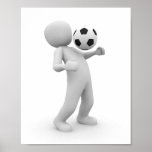 sport football movement ball poster