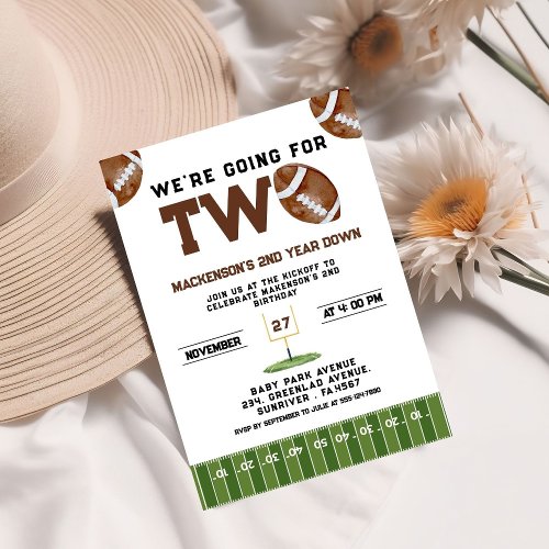 Sport Football  Second Birthday 2nd year Down