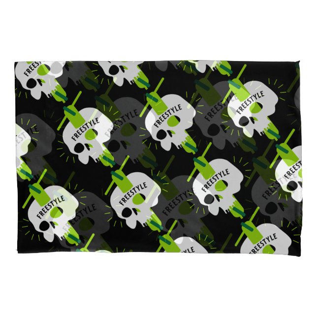 Sport Freestyle Scooters Pillow Case (Front-Left)