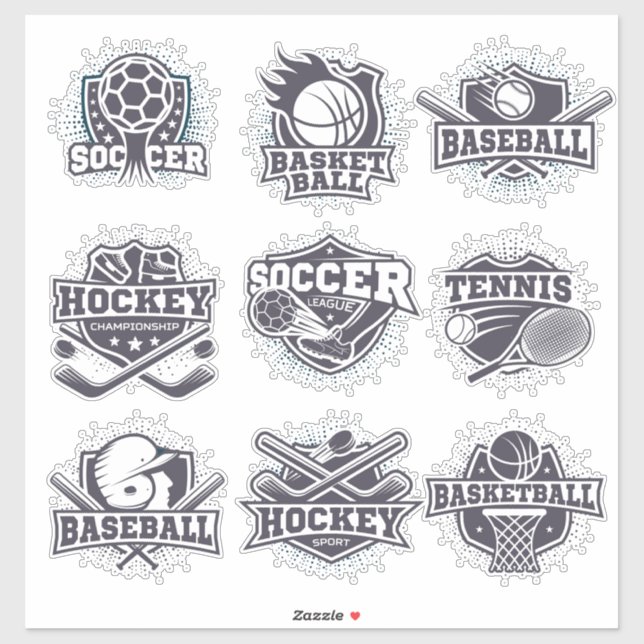 Sport Games Sticker (Sheet)